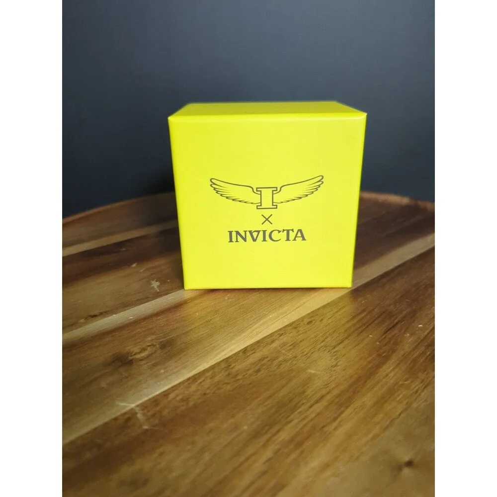 Invicta Men's Watch Specialty Quartz Crystal Gold Tone STAINLESS STEEL NEW